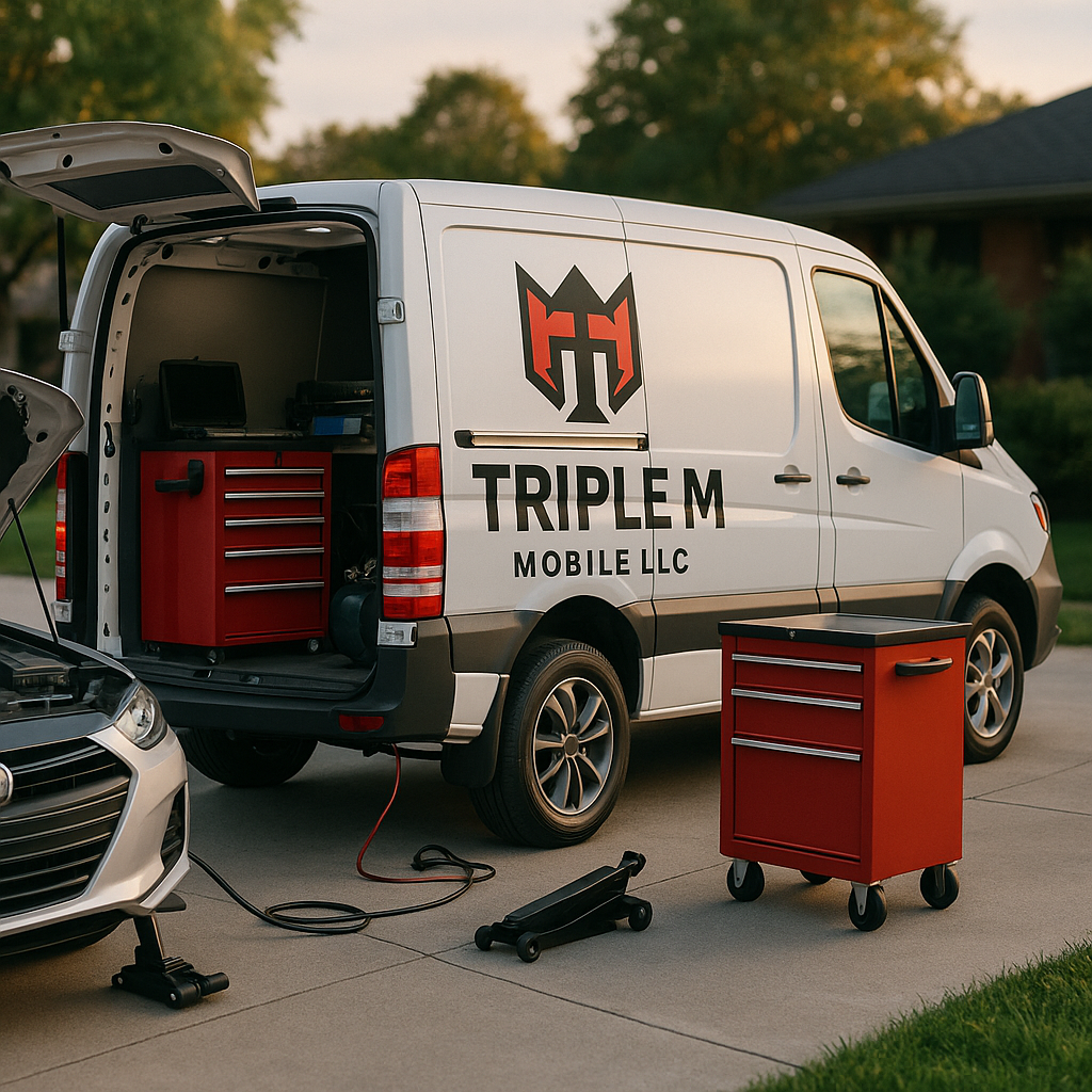 Triple M Mobile mechanic service van