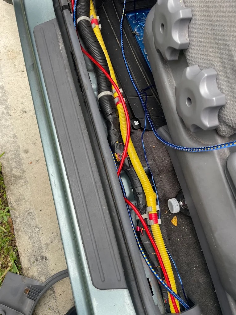 Custom wiring installation